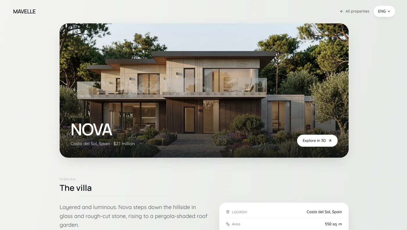 Villa overview